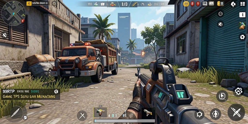 Tampilan gameplay seru dalam 99RTP dengan adegan pertempuran