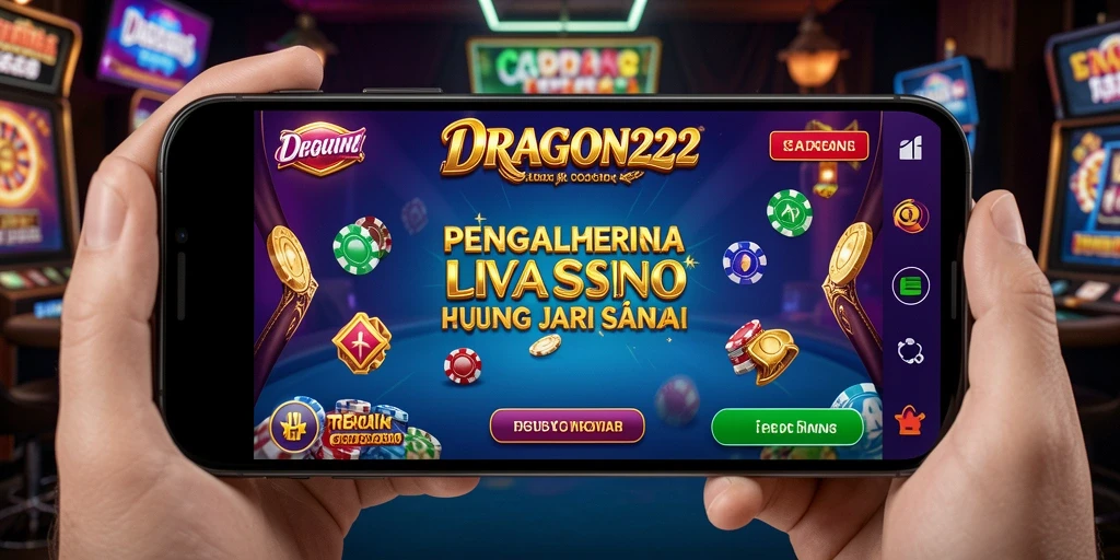 Menampilkan gameplay mendebarkan dari Live Casino DRAGON222.