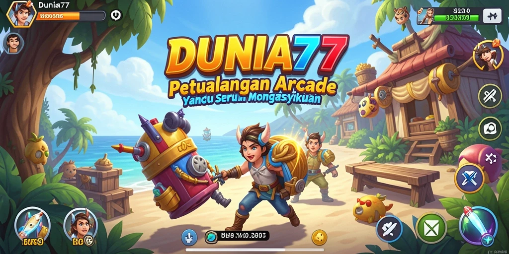 Gameplay DUNIA77 yang seru dengan berbagai tantangan menarik.