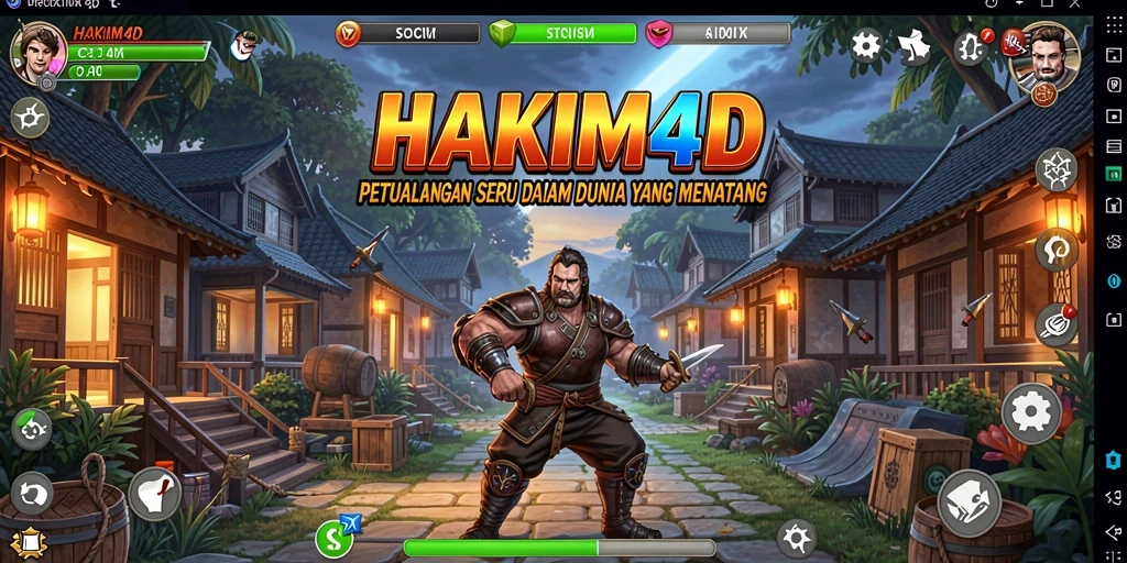 Screenshot gameplay HAKIM4D yang menunjukkan aksi seru dalam petualangan.