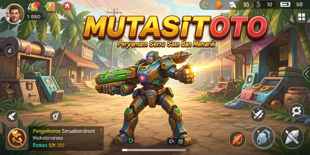 Tampilan gameplay menarik dari MUTASITOTO yang menunjukkan interaksi pemain.