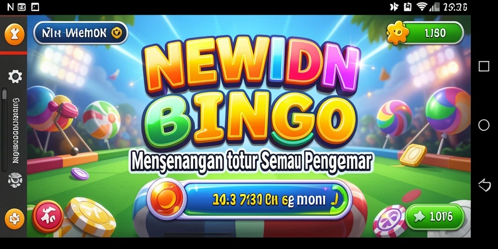 Tampilan gameplay Bingo yang seru dan interaktif di NEWIDN.