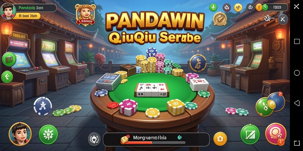 Tampilan screenshot PANDAWIN menunjukkan gameplay yang seru dan interaktif.