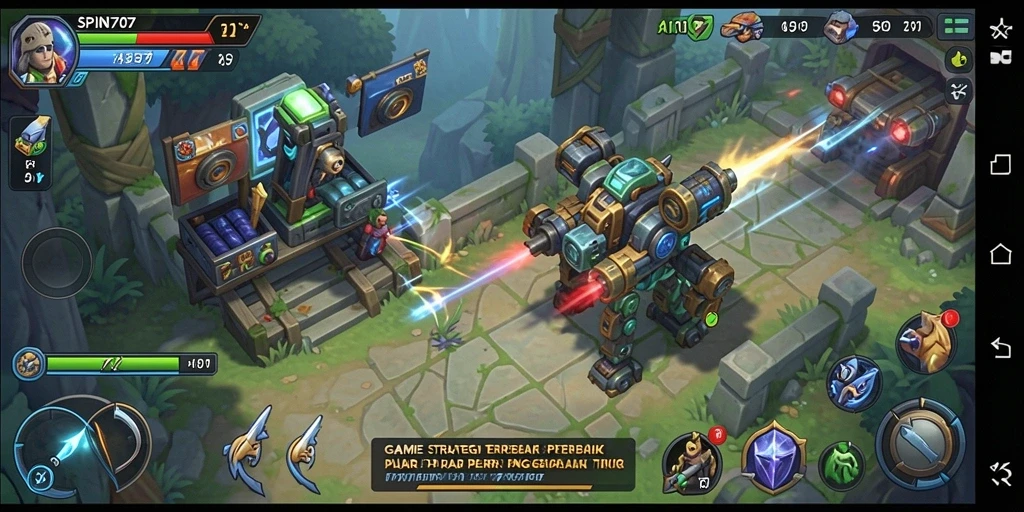 Tampilan gameplay menegangkan di SPIN707 dengan taktik yang mendalam.