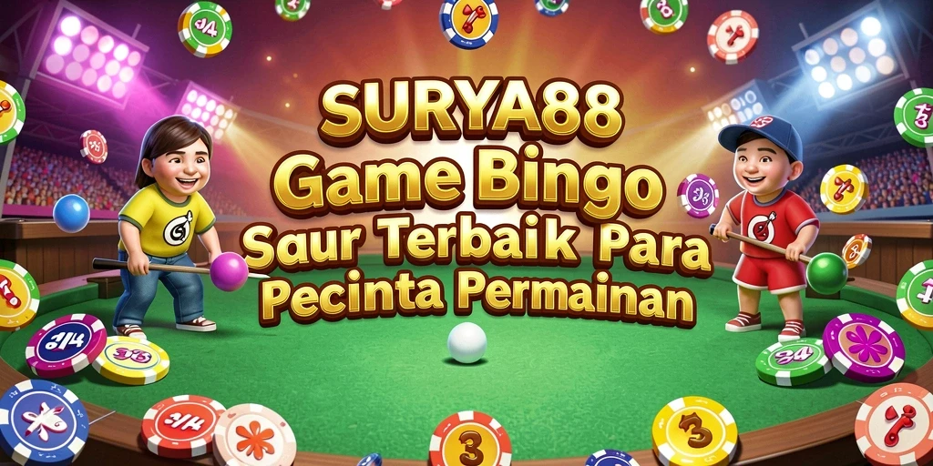 Screenshot SURYA88 menampilkan momen seru permainan Bingo.